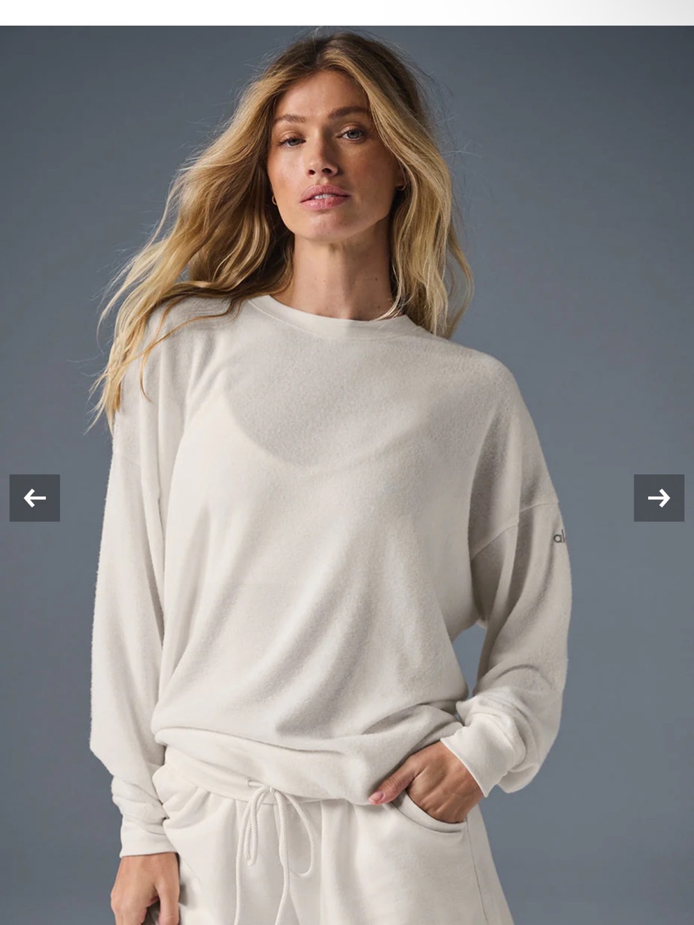 Brand new Alo Yoga Soho Pullover XXS